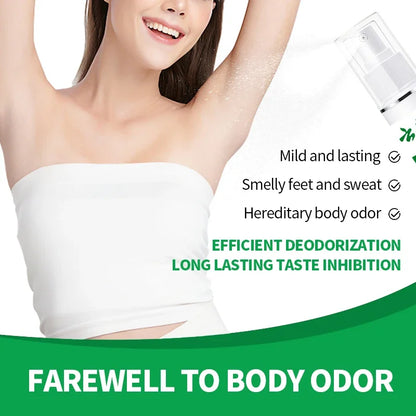 Underarm Odor Removal Spray 30ml Body Care Antiperspirant Underarm Perfume Deodorant for Men Women with Armpit Odor Removal