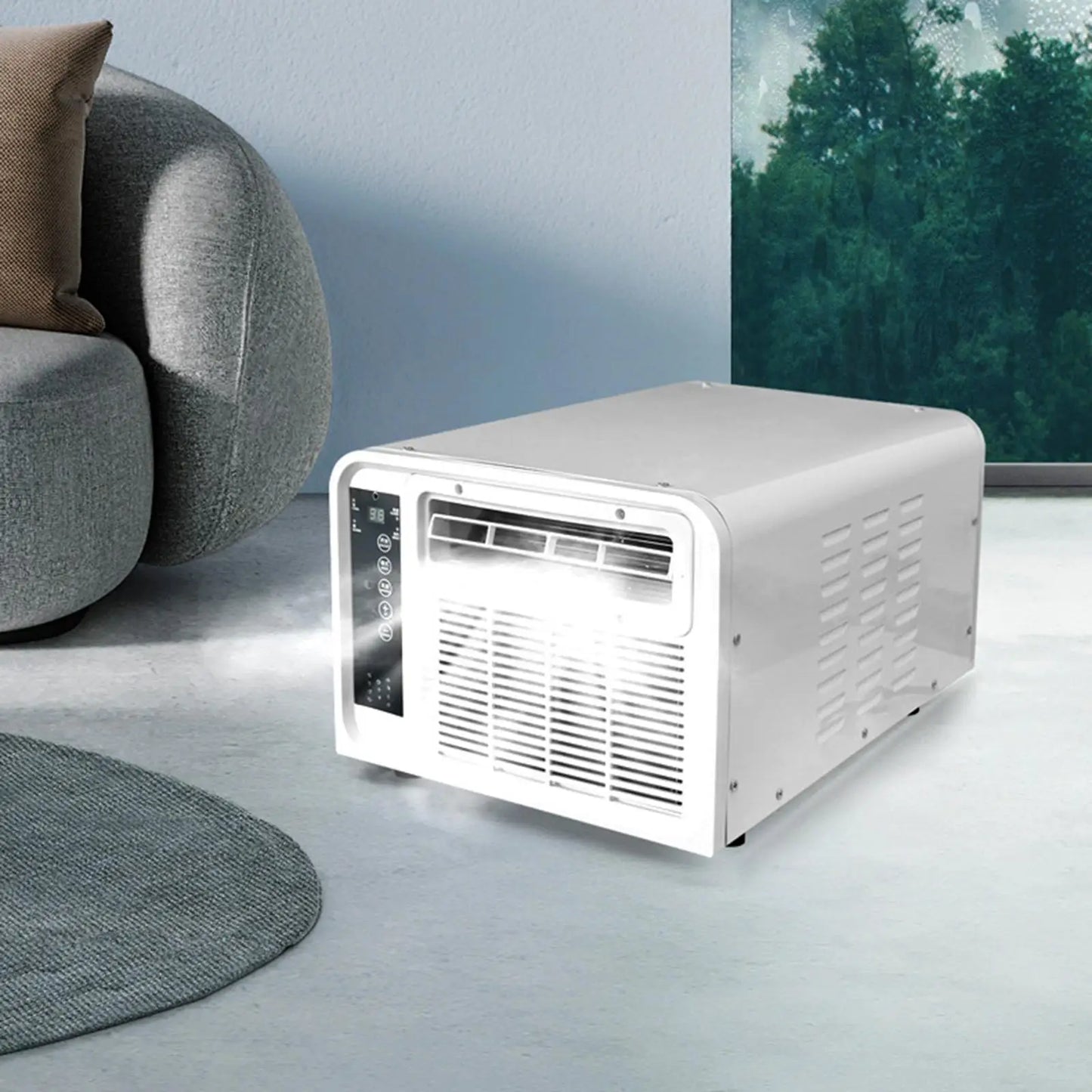 Mobile Small Air Conditioner Small Rooms Dorm Desk Cooling Heating Appliance