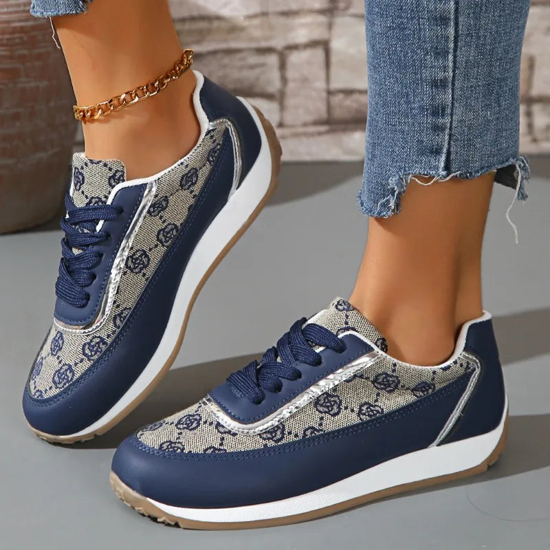 2024 New Fashion Women Luxury Casual Shoes Slip-On Trend Shoes Outdoor Comfortable Soft Walking Sneakers Women Shoes for Women