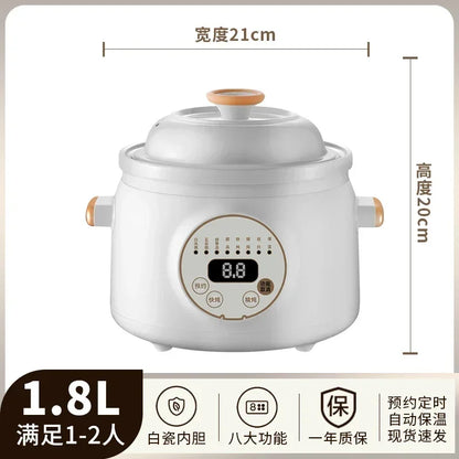 Electric stew pot household automatic new purple sand soup pot health electric casserole auxiliary cooking porridge pot