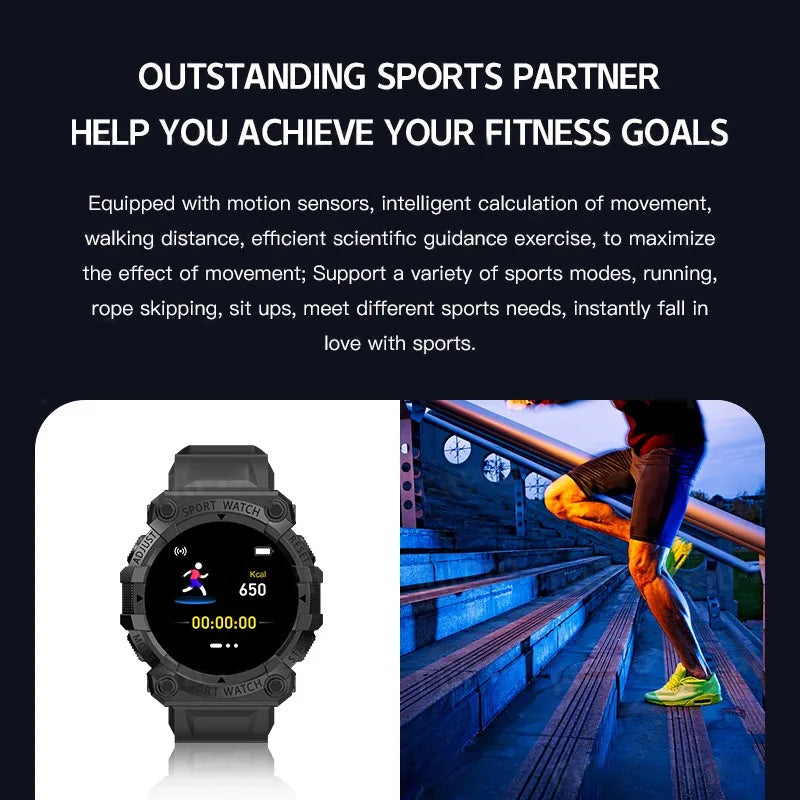 10Pcs FD68S Smart Watch for Men Women Heart Rate Monitor Sports FitnessTracker Smartwatch for Android Ios