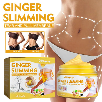 Ginger massage cream Body Slimming Fat Burner Weight Loss Products Anti Cellulite Beauty Health Abdominal Women Hot Dropshipping