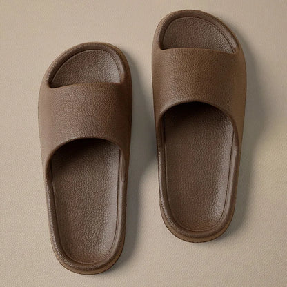 Summer Slippers Women Men Shoes Soft Indoor Home Flat Sandals Fashion Flip Flops Beach Shoes Man Couple Non-Slip Bathroom Slides