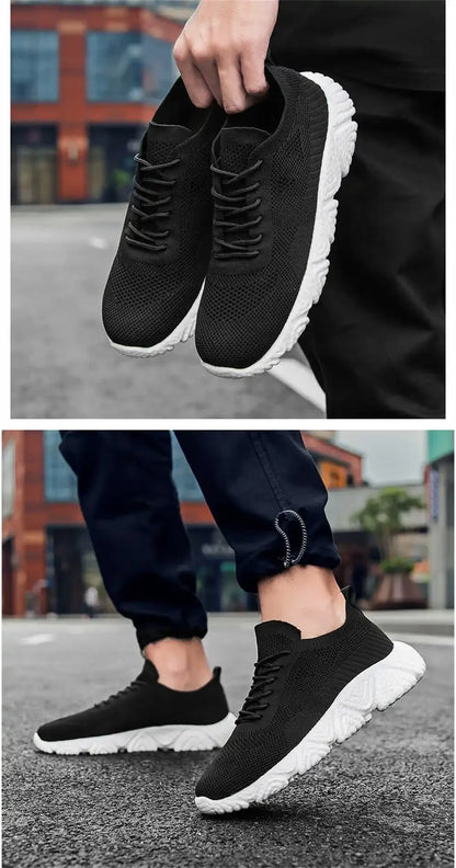 Thick Bottom Size 45 Men's Blue Sapatenis Casual Luxury Sneakers High Quality Size 45 Men Shoes Sports Trends Fit Kawaiis