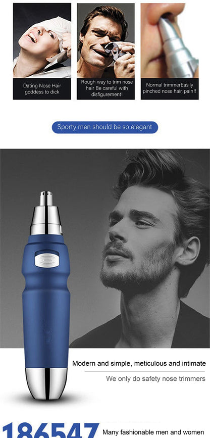 Portable Electric Ear Nose Trimmer Nose Hair Trimmer for Men Women Hair Removal Shaving Razor Eyebrow Trimmer Beard Shaver