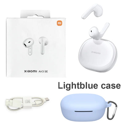 MIJIA Xiaomi Air3 SE White Fashion Bluetooth Earphones Chinese Version Ture Wireless Headset with Mic Touch Control Good Sound