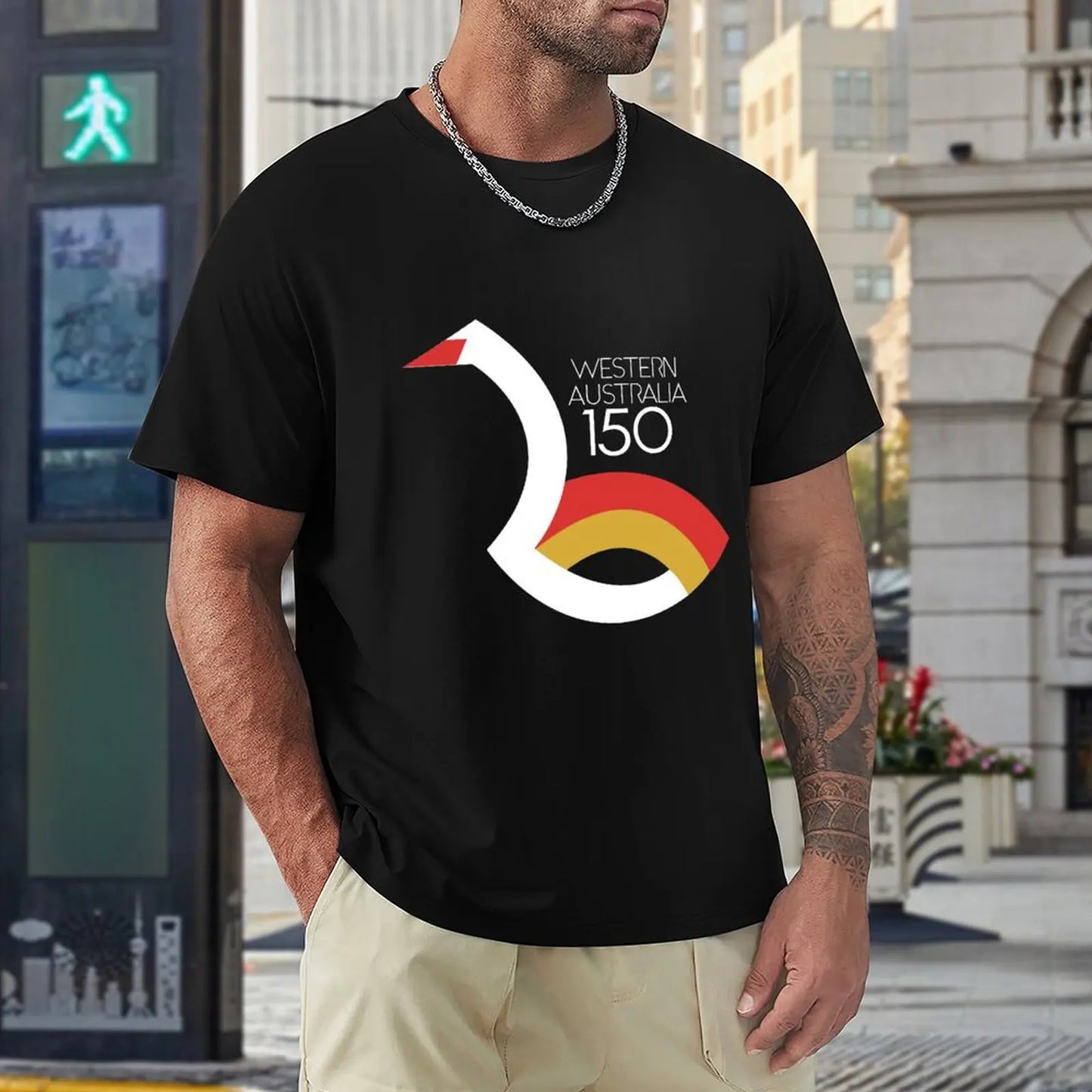 Western Australia's 150th Celebration T-Shirt vintage t shirts summer top funny t shirts for men