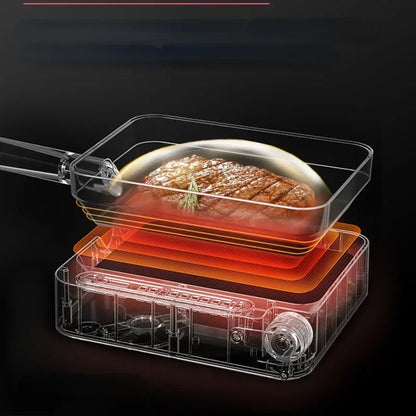 Western Kitchen Machine Multi-functional Intelligent Cooking Pot Electric Hot Pot Barbecue Integrated Non-stick Pan Fried Steak