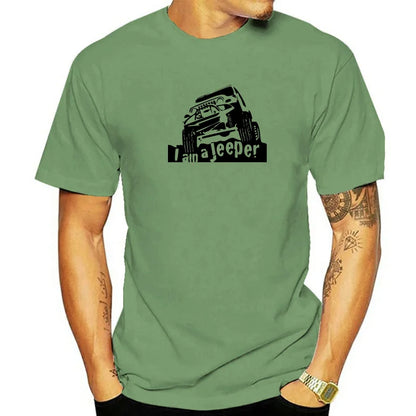 2019 Short Sleeve Cotton  Man Clothing Jeeper Shirt  CJ XJ Offroad T Shirts