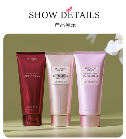 Victoria Body Milk Moisturizing & hydrating Long lasting fragrance Multi Aroma Fragrance Portable Female Skin care