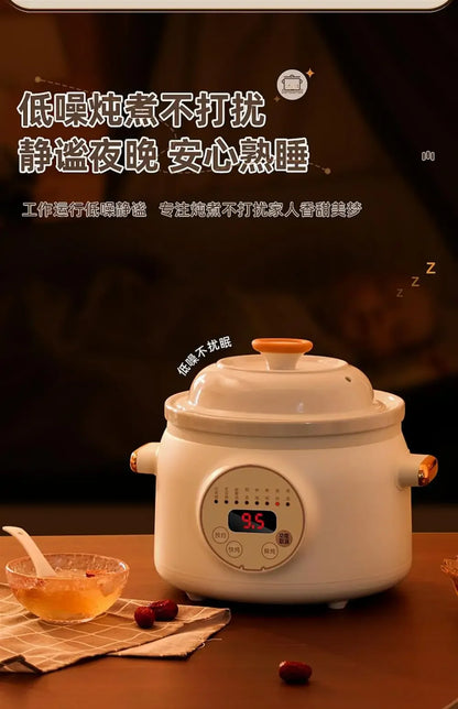 Electric stew pot household automatic new purple sand soup pot health electric casserole auxiliary cooking porridge pot