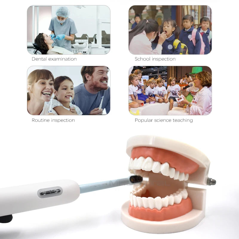 Wireless WiFi Dental Intraoral Camera 2 Million Pixel 7 Lens HD Tooth Endoscope Inspection Camera Free Software Installation