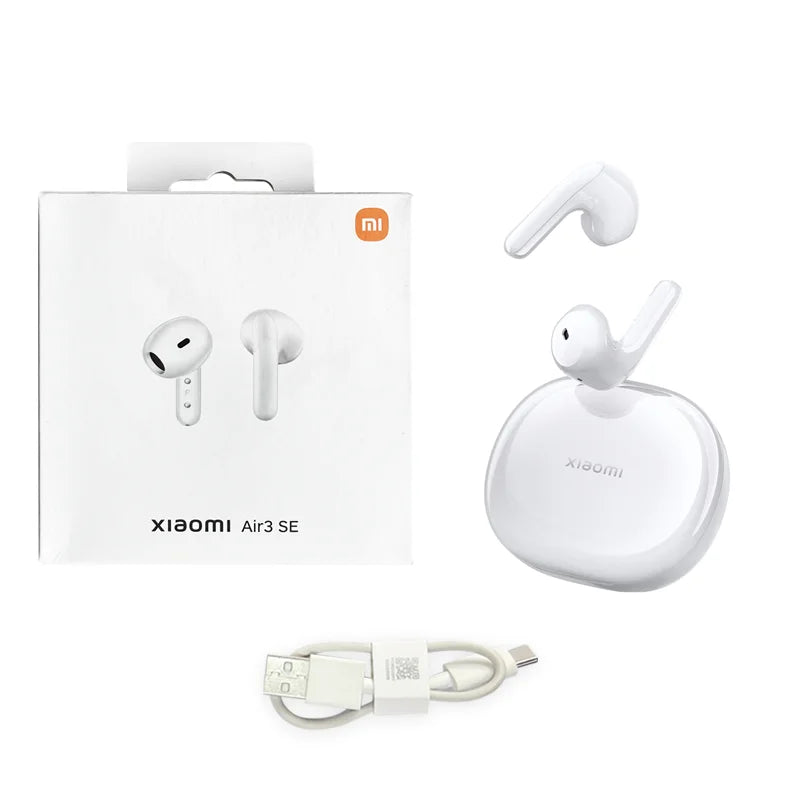 MIJIA Xiaomi Air3 SE White Fashion Bluetooth Earphones Chinese Version Ture Wireless Headset with Mic Touch Control Good Sound