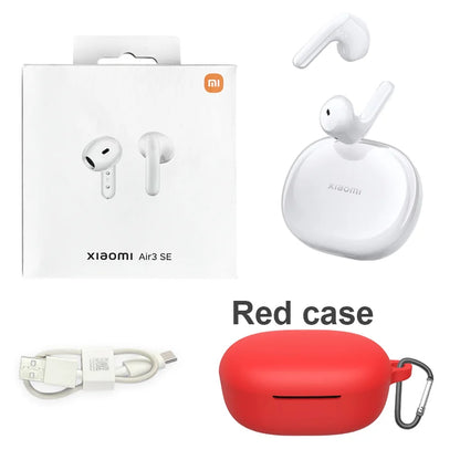 MIJIA Xiaomi Air3 SE White Fashion Bluetooth Earphones Chinese Version Ture Wireless Headset with Mic Touch Control Good Sound