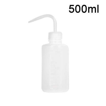 250/500/1000ml Clean False Eyelashes Elbow Pot Squeeze Bottle Washing Bottle Laboratory Measuring Bottle Supply With Scale