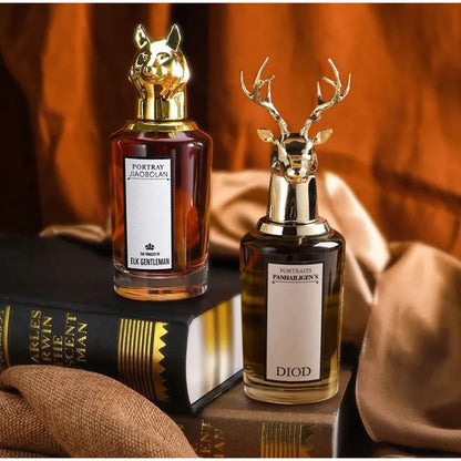 80ml Deer Woody Scent Genuine Men Perfume,Long-Lasting Cologne Light Fragrance Date Charming Eau De Toilette,Valentine Day Gift