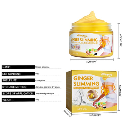 Ginger massage cream Body Slimming Fat Burner Weight Loss Products Anti Cellulite Beauty Health Abdominal Women Hot Dropshipping