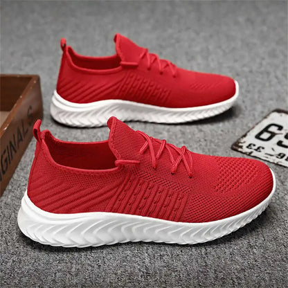 Knit Non-slip Sole Shoes Man 2024 Casual Men Summer Sneakers For Children Sports Basctt Tenids Life Suppliers The Most Sold