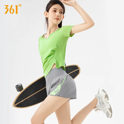 women Breathable Sweatshirt Morning Running Fitness Clothing Running Suit Yoga Suit