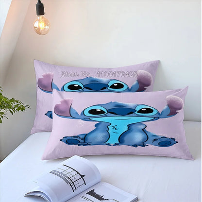 Lilo & Stitch Animation Stitch Bedding Set 3D Home Textile Pillowcase Quilt Cover Bedding The Best Gift Bedroom Decor