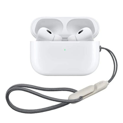 حافظة حبل لسماعات Airpods 2 3 Pro 2 2nd Pro2، غطاء مطاطي من مادة TPU، سماعات أذن لاسلكية، مجموعة حزام يد مضاد للضياع من النايلون