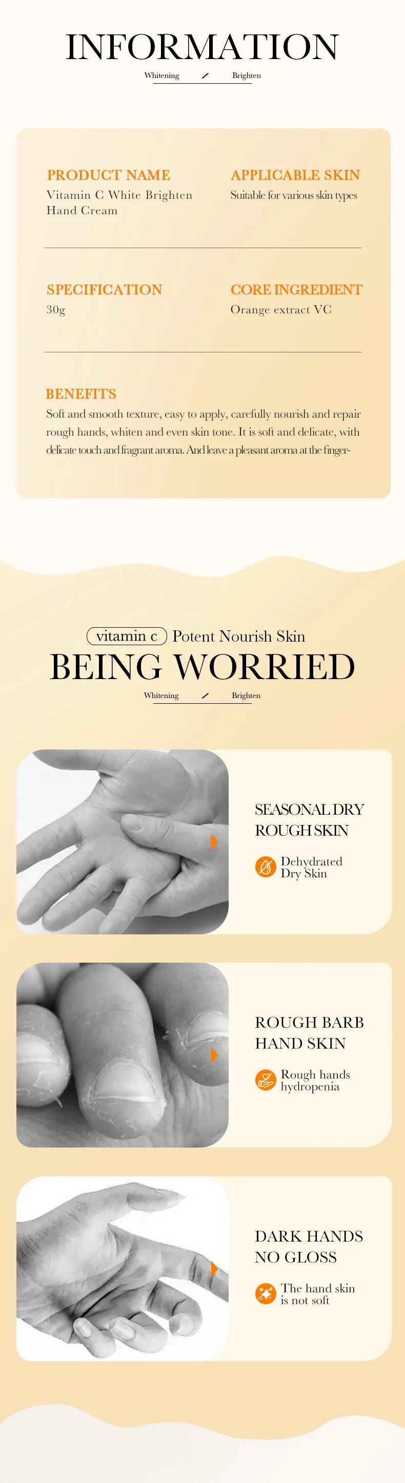 Wrinkle Removal Anti-Crack Hand Cream Moisturize Exfoliating Repair Hand Lotion Anti-Aging Nourish Anti-drying Whiten Hand Care