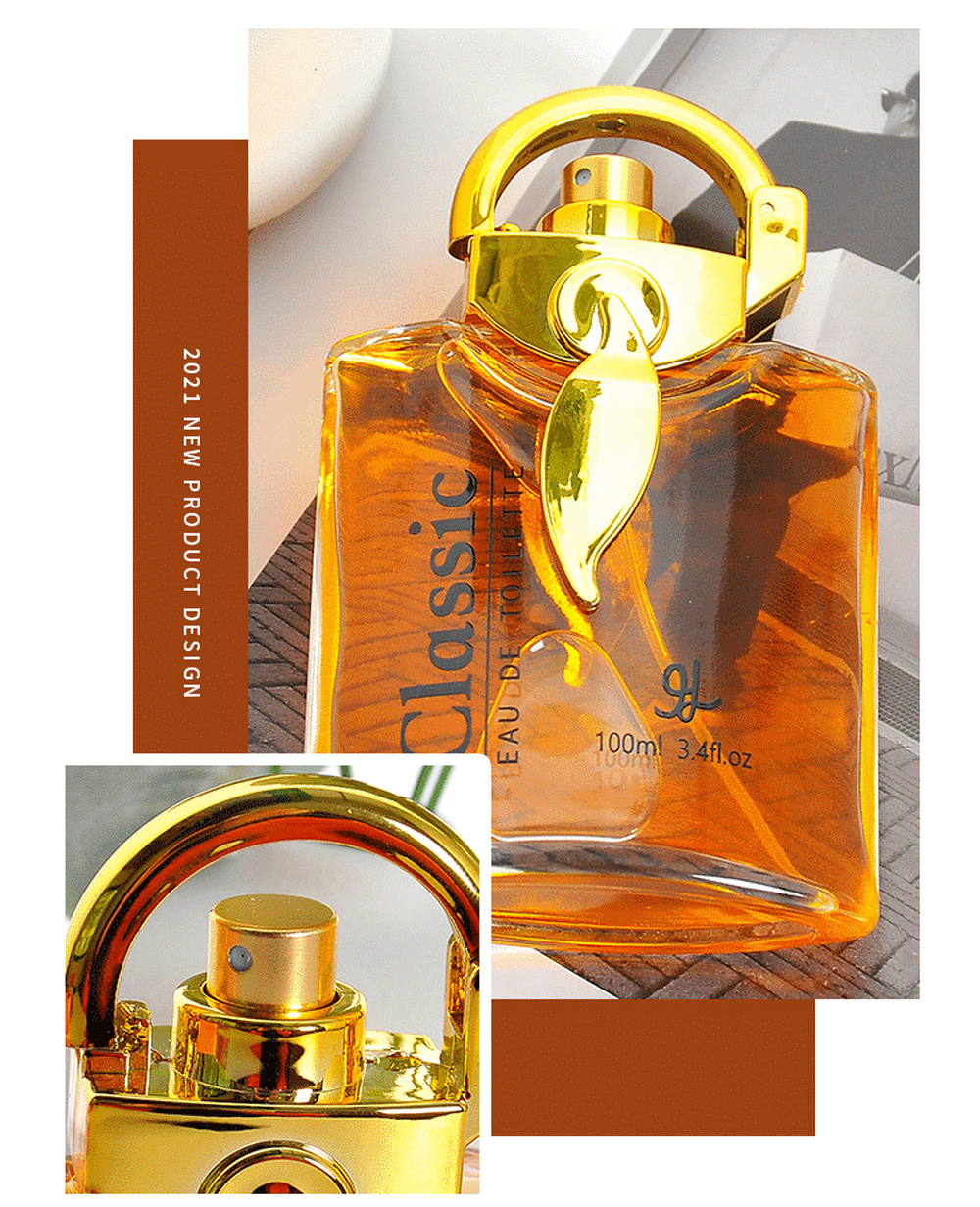 High Quality Men Perfume 100ml  Arabian Lasting Pheromone Fragrance Spray Unisex Plant Floral Scent Perfumes Arabes Originales