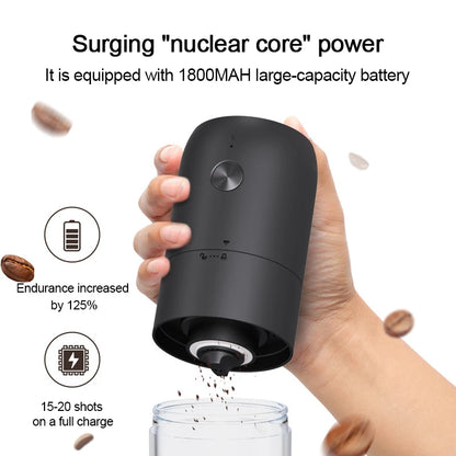 Wireless Electric Coffee Grinder Machine Type-C Charging Portable Coffee Bean Mill Coarse Grains Spice Herb Crusher Kitchen Tool