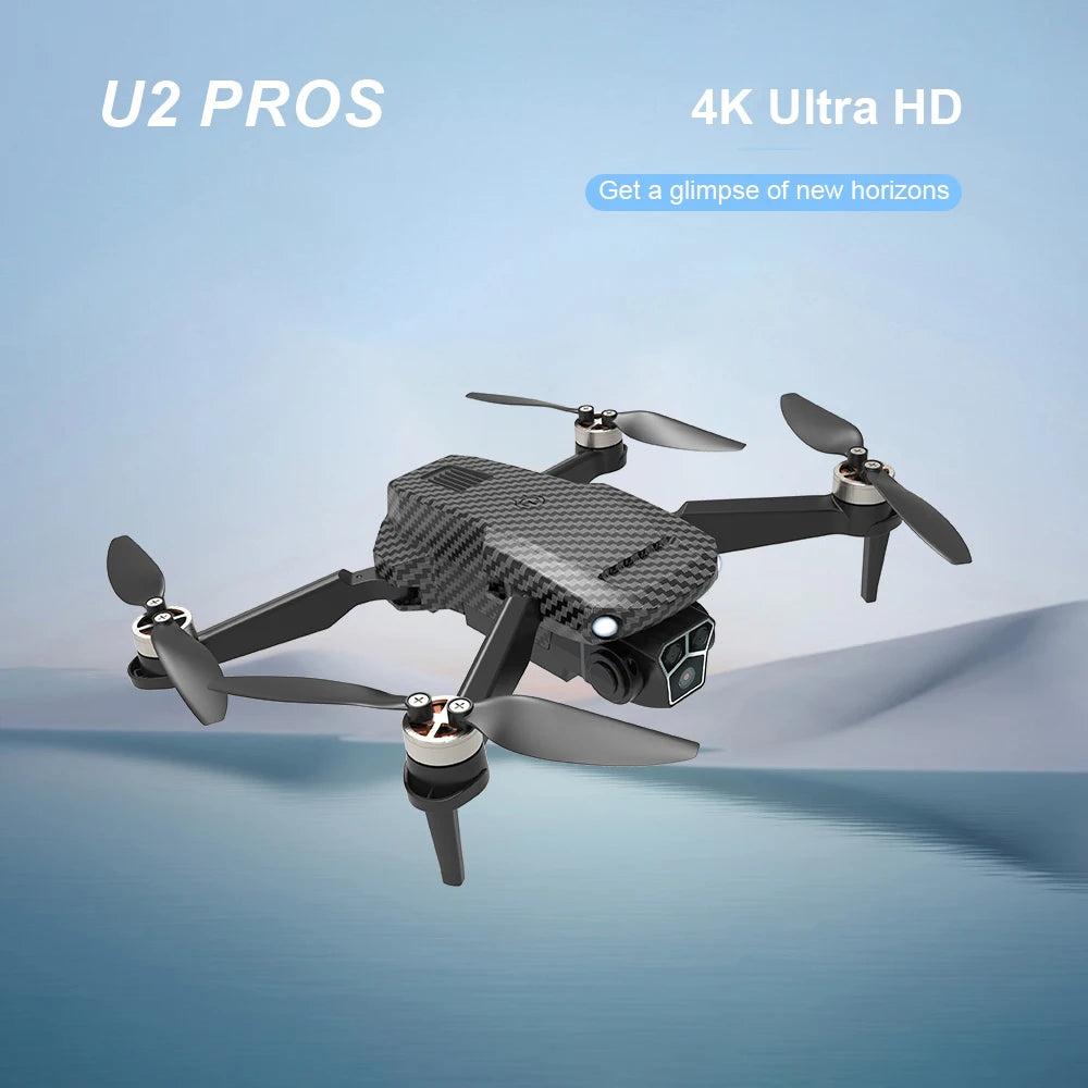 2024 U2pros Mini Drone professionnel 4K Uitra HD brushless motor optical flow With Obstacle Avoidance Lost Of Power Dron Toys