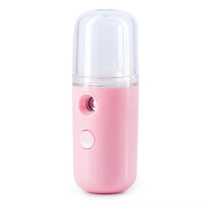 30ML Mini Facial Steamer Personal Nano Sprayer USB Nebulizer Humidifier Moisturizing Hydrating Women Beauty Skin Care Tool