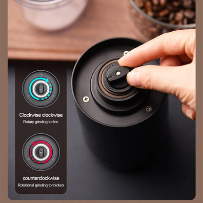 Wireless Electric Coffee Grinder Machine Type-C Charging Portable Coffee Bean Mill Coarse Grains Spice Herb Crusher Kitchen Tool