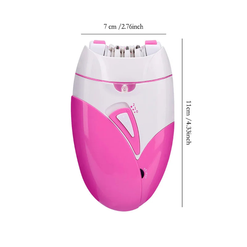 Portable Electric Women Shaver USB Charging Female Hair Remover Painless Roll Blades Razor Bikini Armpit Private  Lady Epilator