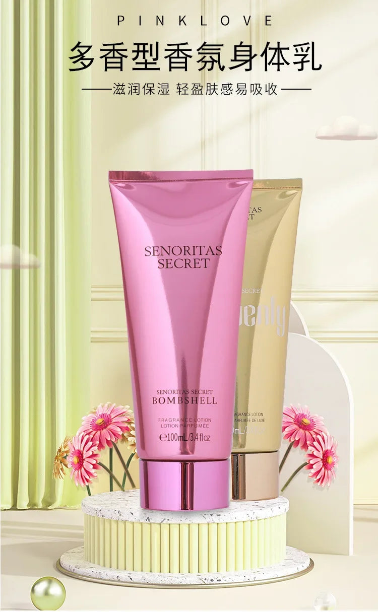 Victoria Body Milk Moisturizing & hydrating Long lasting fragrance Multi Aroma Fragrance Portable Female Skin care