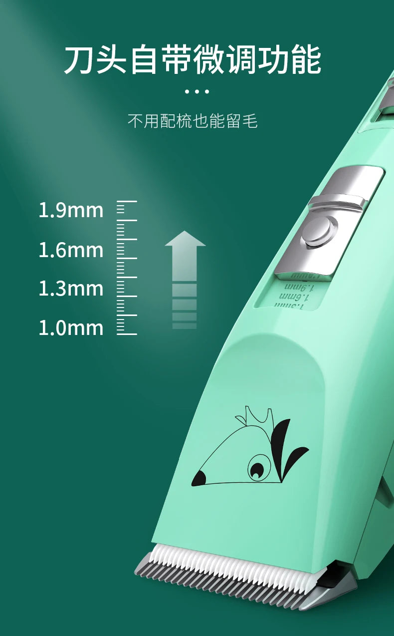 Electric Pet Hair Cutter Dog Cat Lady Shaver Dog Fur Clippers Foot Hair Trimming Push Knife