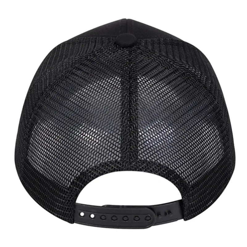 Unisex Mountain Embroidery Breathable Baseball Net Caps Spring and Autumn Outdoor Adjustable Casual Hats Sunscreen Hat