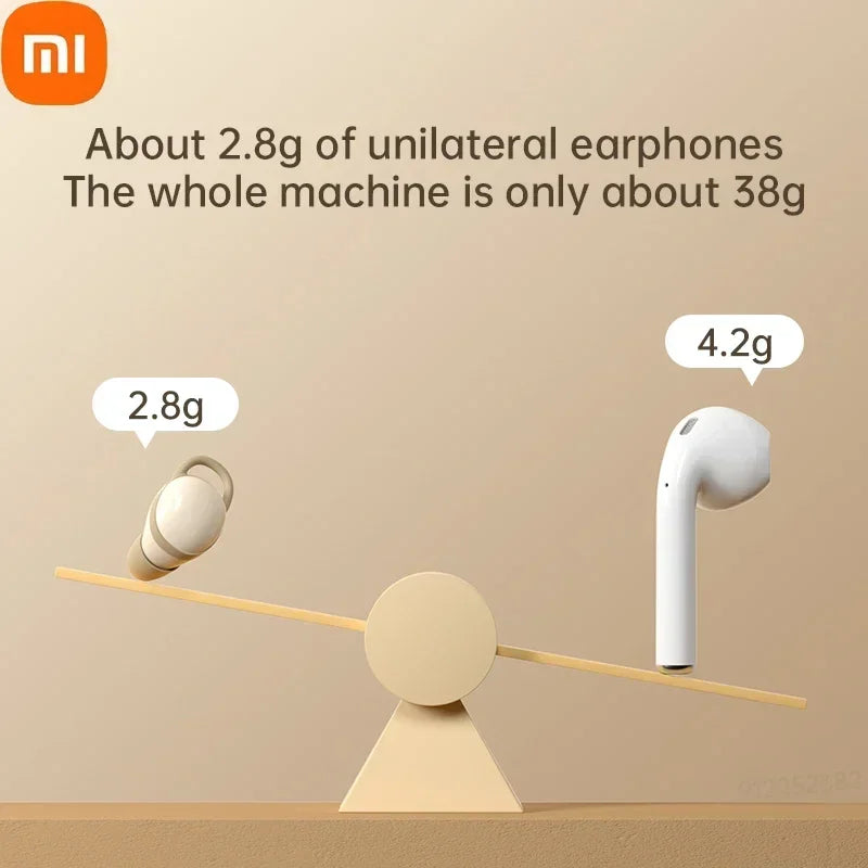 Xiaomi Mijia Redmi Wireless Bluetooth Earphones Mini Invisible Sleep Earbuds Noise Reduction TWS Headphones Comfortable Headset