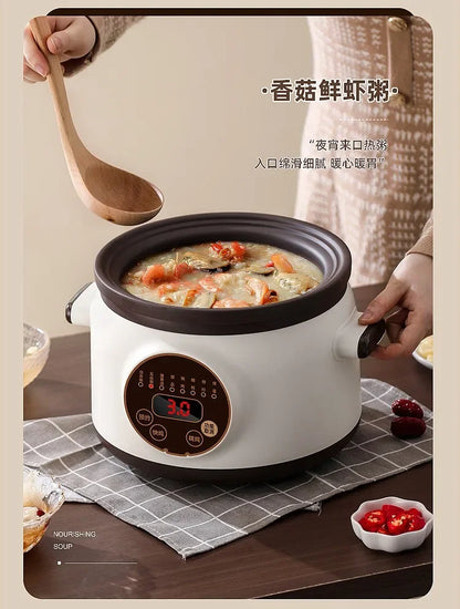 Electric stew pot household automatic new purple sand soup pot health electric casserole auxiliary cooking porridge pot