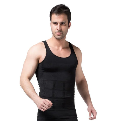 Slimming Vest Men's Slimming Underwear Body Shaper Waist Cincher Corset Men Shaper Vest Body Slimming Tummy Belly Body Shapewear