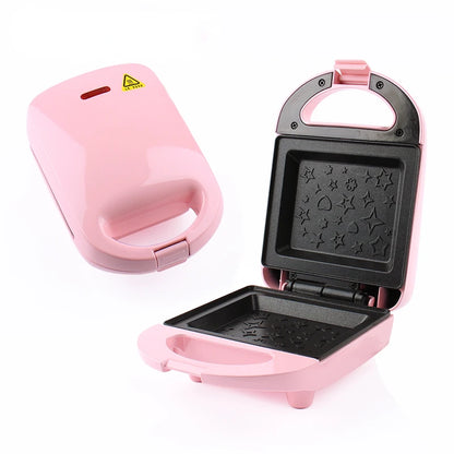 Bread Sandwich Maker Mini Light Food Waffle Muffin Breakfast Machine Egg Omelette Pan Pressure Toaster Grill Panini Oven Heater