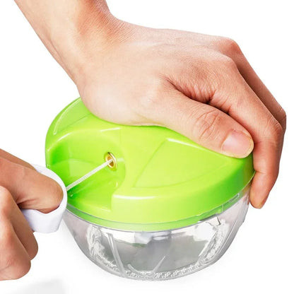 400ml Manual Food Crusher Mini Garlic Chopper Garlic Crusher Vegetable Onion Cutter Kitchen Cooking Accessories