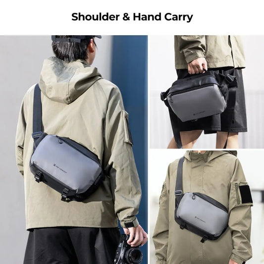 K&F Concept Alpha Camera Sling Bag 10L Photography Shoulder Bag For Canon / Nikon / Sony Cameras / DJI Mavic Drones