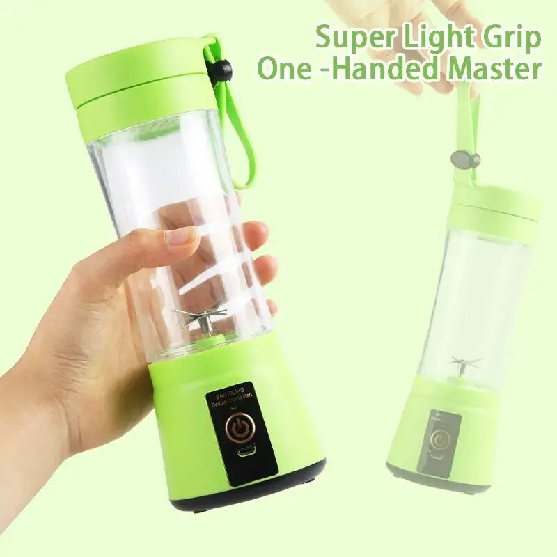 380ml Portable Electric Fruit Juicer Home USB Rechargeable Smoothie Maker Blenders Machine Sports Bottle JuicingCup