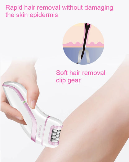 SAHE Epilator for Women Hair Remover Electric Razor USB Rechargeable Lady Shaver Arm Armpit Bikini Painless Epilator