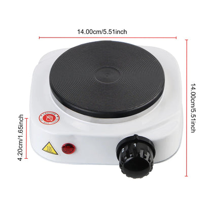 Hot Cooker Plate Mini Electric Heater Stove Multifunctional Kitchen Appliance Milk Water Coffee Heating Furnace 500W 220V