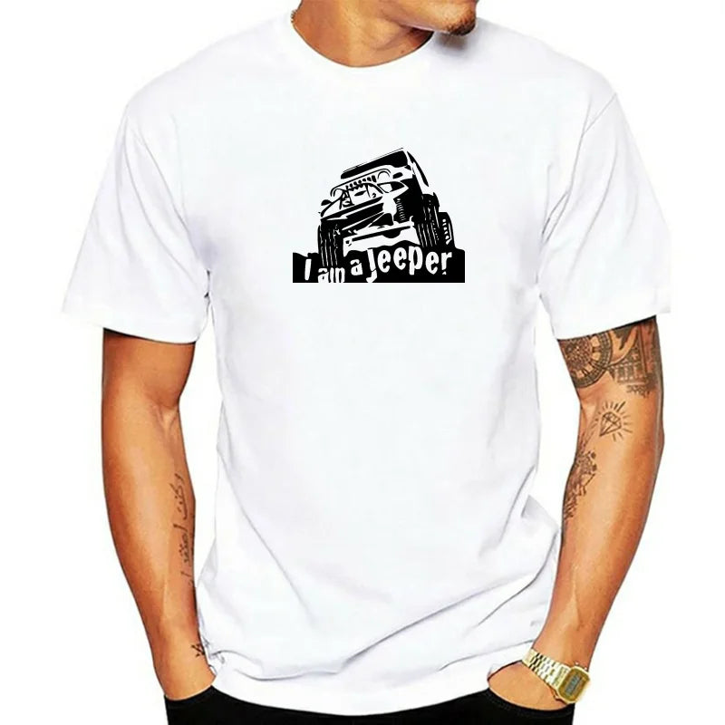 2019 Short Sleeve Cotton  Man Clothing Jeeper Shirt  CJ XJ Offroad T Shirts