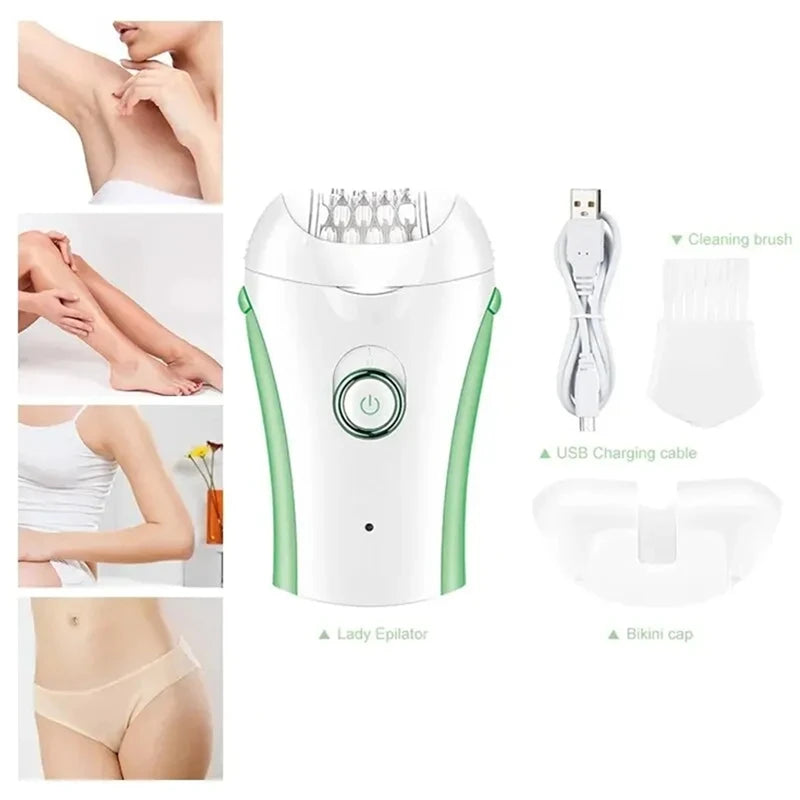 Portable Electric Body Shaver Rechargeable Hair Removal Appliances For Women Full Body