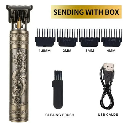 Professional Hair Cutting Machine Wireless Electric Hair Clipper Beard Shaver Men Hair Trimmer Barber For Men Haircut Style