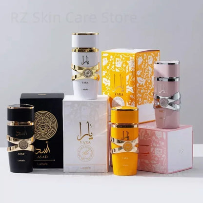 Yara Asad Perfume Hombre Women Musk Vanilla Cologne Men De Mujer Fragrance Sets Candy Lattafa Khamrah Perfumes Originales 100ml