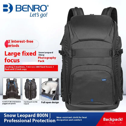 BENRO Sherp600N Professional Shoulder Camera Bag Backpack for Nikon Canon 400 500 300mm 100-400 Large Fixed Focus Birding Storag