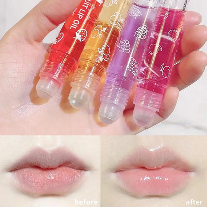 Roll On Lip Gloss Glossy Lip Make-up For Kids And Teens Fruit Flavored Lip Gloss For Kids Safe, Non Toxic Kids Makeup